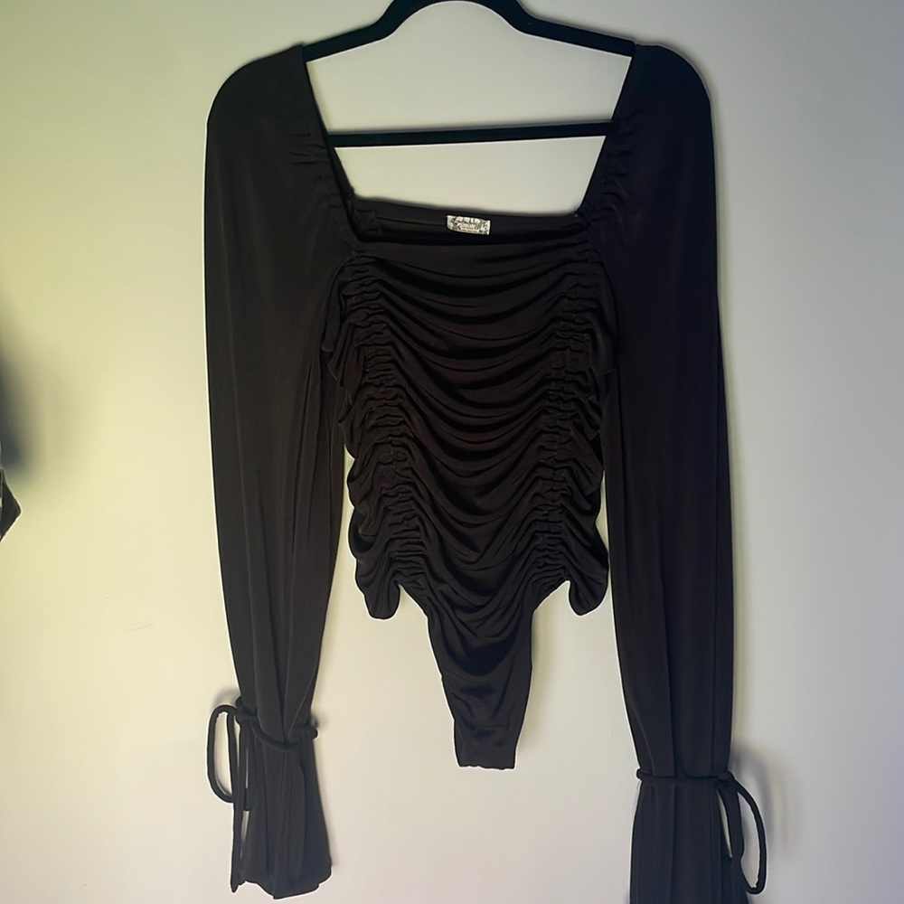 FREE PEOPLE BLACK BODYSUIT